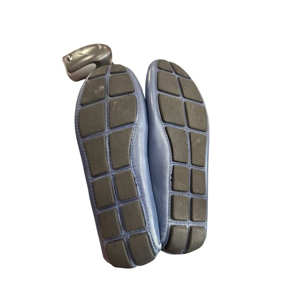 Mercanti Fiorentini Mens Blue Leather Slip-On Loafers Size 10M SKU8117 - Picture 10 of 15